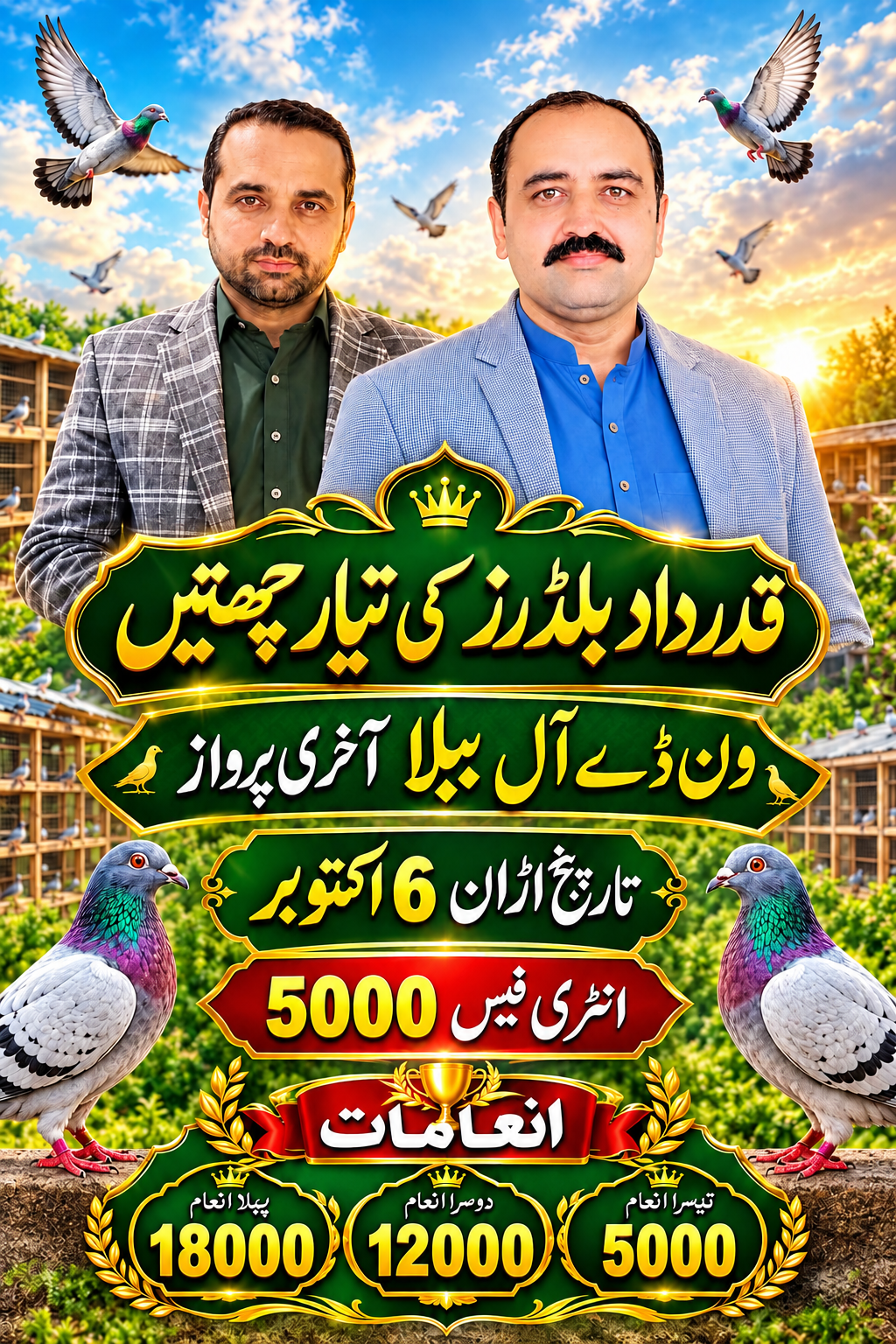 قدرداد بلڈرز ون ڈے آل بیلا 6 اکتوبر